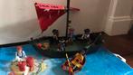 Piratenschip met veel poppetjes en accessoires, Ophalen of Verzenden, Zo goed als nieuw