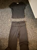 H&m set broekje crop top, Kleding | Dames, Ophalen, Zo goed als nieuw, Maat 34 (XS) of kleiner, Zwart