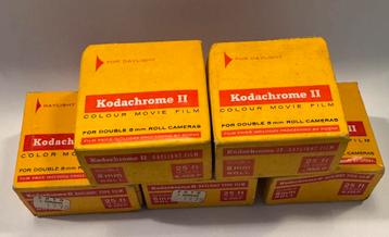 5 x Kodachrome II kleuren film vintage  beschikbaar voor biedingen
