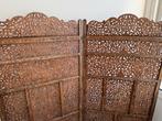 Oosters kamerscherm / hoofdbord met houtsnijwerk, Ophalen of Verzenden, Gebruikt