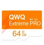 64 GB QWQ Extreme PRO Geheugenkaart MicroSD A1 U1 Class10 64, Ophalen of Verzenden, Nieuw, 64 GB