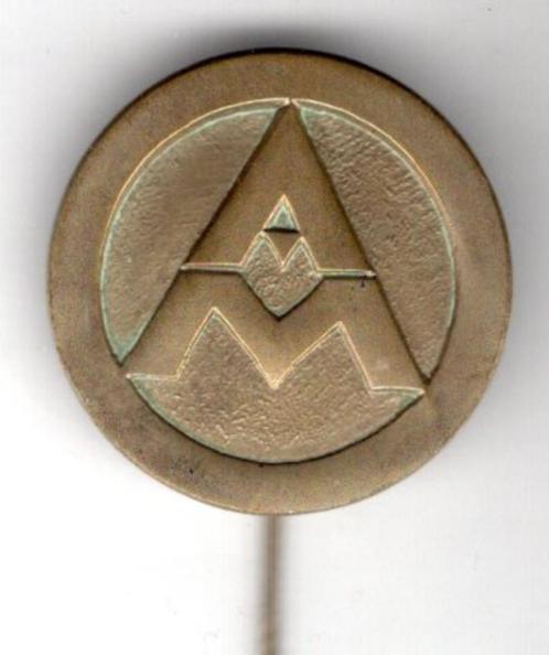 A.M koper speldje ( P_138 ), Verzamelen, Speldjes, Pins en Buttons, Zo goed als nieuw, Speldje of Pin, Merk, Verzenden