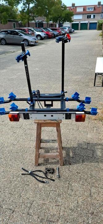 Fietsendrager Tacx Compact, Auto diversen, Fietsendragers, Gebruikt, Trekhaakdrager, 2 fietsen, Ophalen