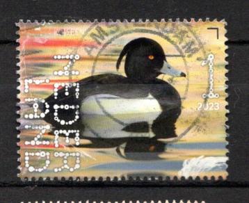 gestempelde zegel. jaar 2023:  eend beschikbaar voor biedingen