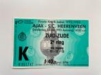 Ticket finale KNVB beker Ajax - Heerenveen (1993), Verzamelen, Verzenden, Zo goed als nieuw, Ajax
