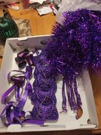 Paarse kerst decoratie, Diversen, Kerst, Ophalen of Verzenden