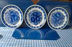 Pools servies wandborden asbak suiker en theepot alles €20,-, Ophalen of Verzenden