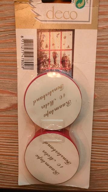 Deco Raamtape - 2 Rollen - 10 Meter beschikbaar voor biedingen