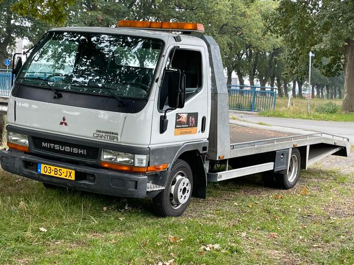 Mitsubishi Canter Fb634 2005 oprijwagen, Auto's, Bestelauto's, Particulier, ABS, Airbags, Airconditioning, Bluetooth, Boordcomputer