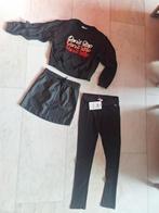 Rokje legging trui zwart meisje 134 oa name it we fashion, Meisje, Nieuw, Ophalen of Verzenden, Jurk of Rok