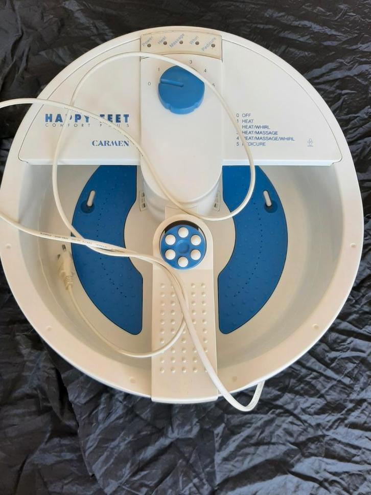 Voetbad met massage van CARMEN., Witgoed en Apparatuur, Persoonlijke-verzorgingsapparatuur, Zo goed als nieuw, Hand- en Voetverzorging
