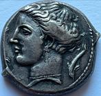 Sicilië uiterst zeldzame tetradrachme zeer exclusief stuk!, Postzegels en Munten, Munten | Europa | Niet-Euromunten, Ophalen of Verzenden
