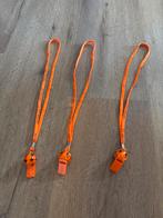 3x Oranje Fluitjes - Nederlands Elftal, Maat XS of kleiner, Ophalen of Verzenden, Gebruikt, Clubaccessoires