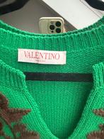 Valentino grasgroene jurk/ poncho mwat L/40 100%, Kleding | Dames, Ophalen of Verzenden, Zo goed als nieuw, Groen, Overige typen