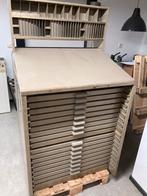 Zetbok / letterkast / drukkerijkast, Ophalen, Gebruikt