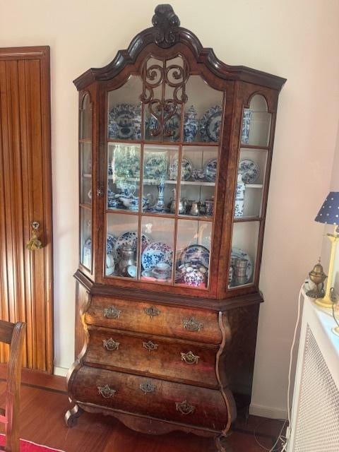 Prachtige porceleinkast, Antiek en Kunst, Ophalen