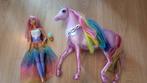 Barbie dreamtopia eenhoorn en prinses barbie, Kinderen en Baby's, Ophalen of Verzenden, Zo goed als nieuw, Barbie