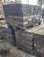 Partij betonklinkers, grijs, ca. 30 m2, Ophalen, Gebruikt, Klinkers, 10 m² of meer