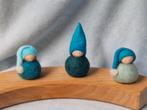 Seizoenstafel jaarring vilt steker Vrije School popje winter, Hobby en Vrije tijd, Vilt, Verzenden, Nieuw, Figuurtje(s), Wolvilt