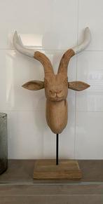 Houten ram op standaard - woondecoratie - hout op statief, Huis en Inrichting, Ophalen, Zo goed als nieuw