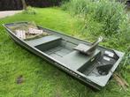 Alumacraft 1236 met Mercury 6pk kortstaart, Watersport en Boten, Ophalen, Gebruikt, Aluminium, Benzine
