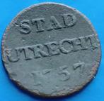 1 Duit Stad Utrecht 1757, bodemvondst, Overige waardes, Vóór koninkrijk, Losse munt, Verzenden