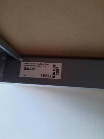 Degelijk Ikea Galant 120x80cm,  inclusief verstelbare poten! - afbeelding 4