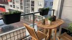 Zo goed als nieuwe houten tuin/balkonset, Zo goed als nieuw, Tuinset, Hout, Ophalen