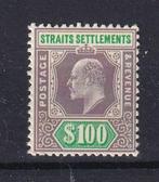 X88B)Straits Settlements Britse bez 100$ waarde MNH geen gar, Ophalen of Verzenden, Postfris, Oost-Azië
