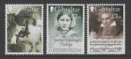 Gibraltar - 2020 - Franklin, Nightingale, Beethoven - pf, Postzegels en Munten, Verzenden, Overige landen, Postfris