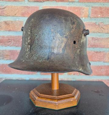 DUITSE WO1 M16 MIMIKRI CAMOUFLAGE HELM UIT VERDUN beschikbaar voor biedingen