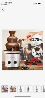 Chocolade fontijn nieuw in doos, Witgoed en Apparatuur, Gourmetstellen, Ophalen of Verzenden, Zo goed als nieuw, 8 personen of meer