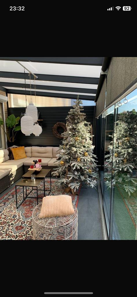 Mooie kunstkerstboom 1.80 hoog., Diversen, Kerst, Gebruikt, Ophalen