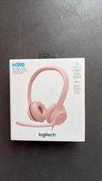 Nieuwe Logitech koptelefoon H390 roze, ongeopende doos, Ophalen of Verzenden, Nieuw, Op oor (supra aural), Overige merken