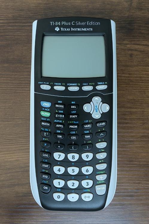 TI-84 Plus C Silver Edition Grafische Rekenmachine, Diversen, Rekenmachines, Gebruikt, Grafische rekenmachine, Ophalen of Verzenden