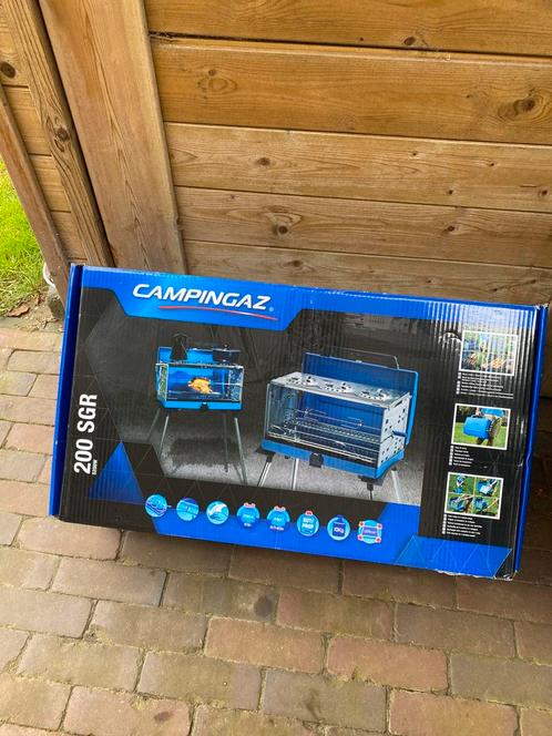 Campingaz Koffergril/ kooktoestel 30 mB, Caravans en Kamperen, Kampeeraccessoires, Zo goed als nieuw, Ophalen of Verzenden