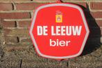 emaille bord DE LEEUW BIER, Ophalen of Verzenden
