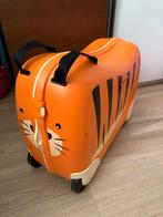 Samsonite Tijger Kinderkoffer, Wieltjes, Gebruikt, Hard kunststof, Minder dan 50 cm