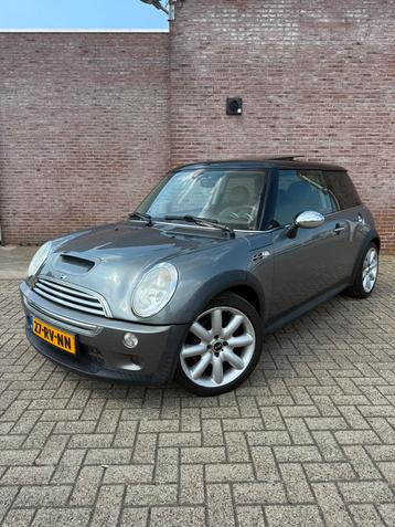 MINI Cooper S JCW 210pk 2004 Pano Navi Leer Harman Kardon beschikbaar voor biedingen