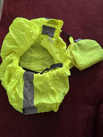 Geel reflecterende regenhoes voor over je rugzak xl beschikbaar voor biedingen