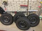 Winterbanden en -velgen 205/55/R16 ET50, Auto-onderdelen, Banden en Velgen, Ophalen, Gebruikt, Velg(en), 16 inch