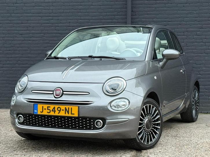 Fiat 500C 1.2 Lounge | CABRIO | CARPLAY | AUTOMAAT | AIRCO |, Auto's, Fiat, Bedrijf, Te koop, 500C, ABS, Airbags, Airconditioning