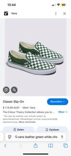 Vans Slip-On Schoenen - Maat 44,5, Kleding | Dames, Schoenen, Ophalen of Verzenden, Gedragen, Zwart, Instappers