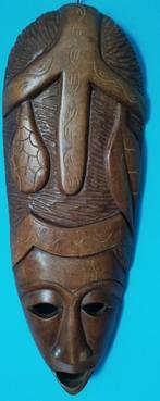 JAVA. Masker. Hardhout. 18/50/5 cm., Ophalen