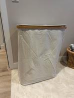 Wasmand beige 3 vakken, Ophalen of Verzenden, Zo goed als nieuw