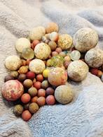 Antieke knikkers + orgineel knikkerzakje, Antiek en Kunst, Antiek | Speelgoed, Ophalen of Verzenden