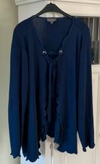 Ulla popken selection blauw vest maat 50/52, Ophalen of Verzenden, Zo goed als nieuw, Blauw, Trui of Vest