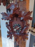 Antieke koekoeksklok met muziekdoos, Antiek en Kunst, Antiek | Klokken, Ophalen of Verzenden