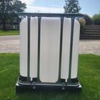 IBC container 600L wit – gespoeld, Tuin en Terras, Ophalen, Kunststof, -, Zo goed als nieuw