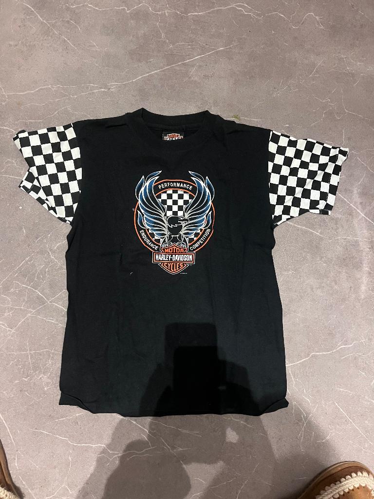 Harley davidson t shirt maat S dames, Ophalen of Verzenden, Zo goed als nieuw, Maat 38/40 (M), Korte mouw